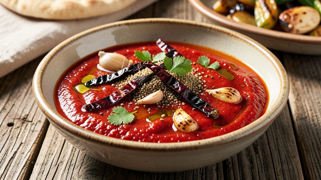 Authentic Harissa Sauce Recipe: Smoky Roasted Red Pepper Heat With Nutty Coriander Depth
