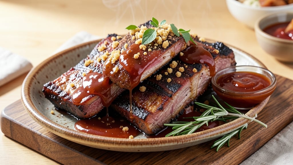 Barbecue Sauce With Ketchup, Vinegar, and Brown Sugar Recipe: Smoky-Sweet Balance in Minutes