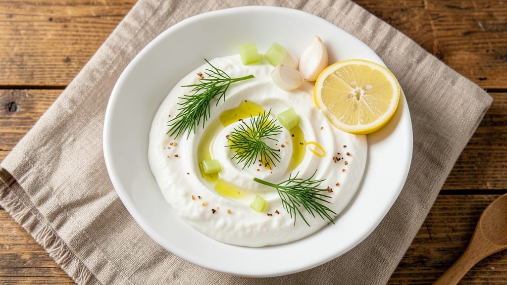 Barefoot Contessa's Tzatziki Sauce Recipe: Cool, Herby Yogurt Dip With Celery Crunch