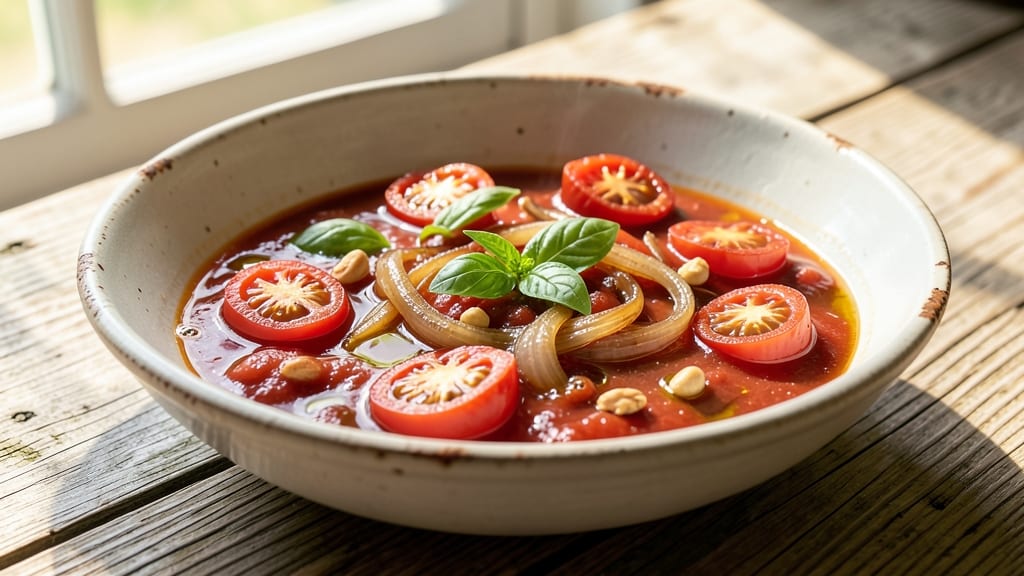 Basic Italian Tomato Sauce Recipe: Simmered Freshness With Garlic and Basil