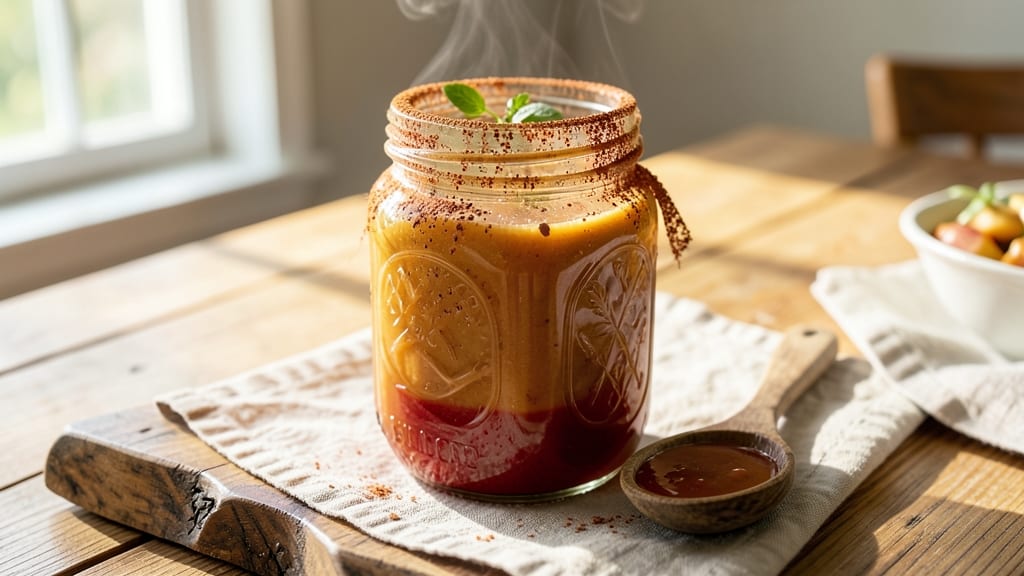 Apple Butter BBQ Sauce Canning Recipe: Spiced Harmony in Glass for Grilling All Year