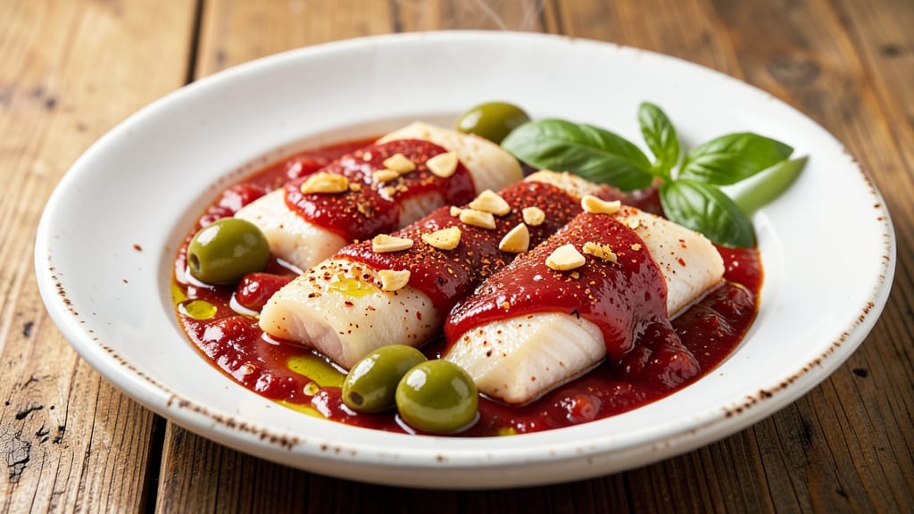 Baccala in Tomato Sauce Recipe: Sicilian-Style Poached Cod with Sweet-Acid Balance