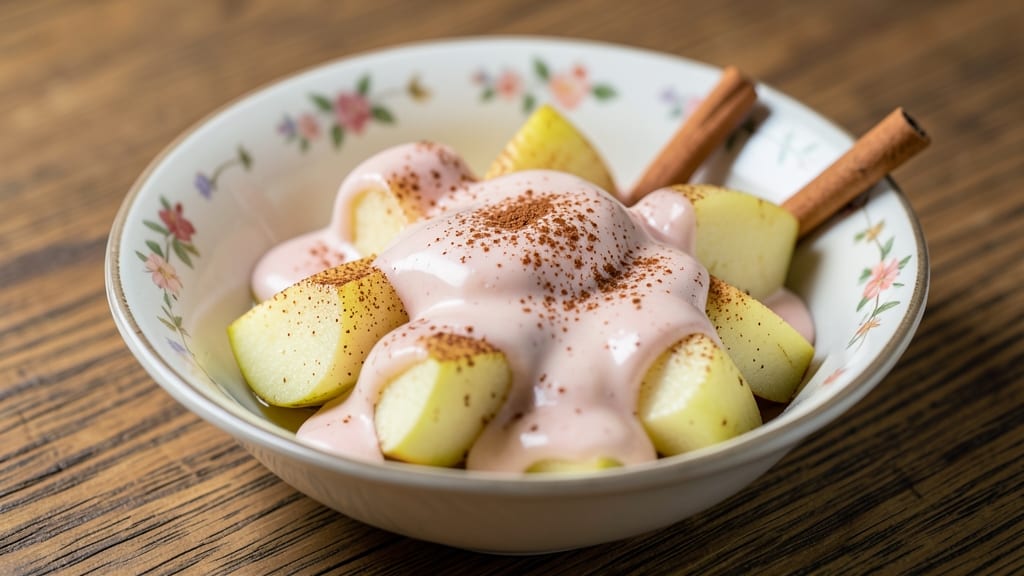 Apple Cream Sauce Recipe: Warm Spiced Apple and Vanilla Velvety Drizzle