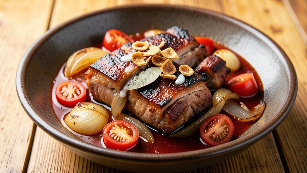 Giniling Na Baboy Recipe With Tomato Sauce: Slow-Braised Pork Belly in Rich Tomato Gravy