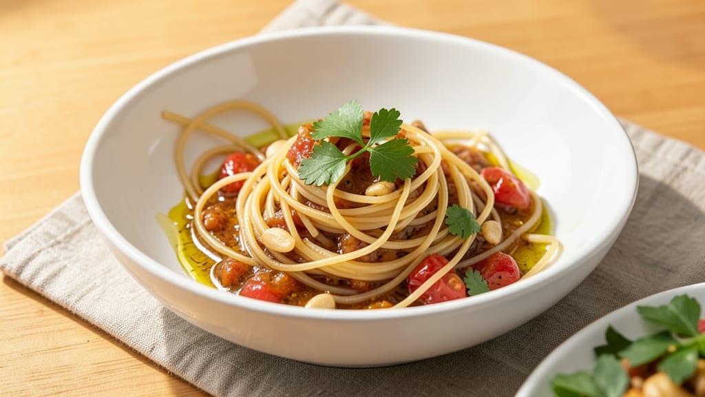Angel Hair Pasta With Clam Sauce Recipe: Briny Clams and Garlicky Tomato Magic