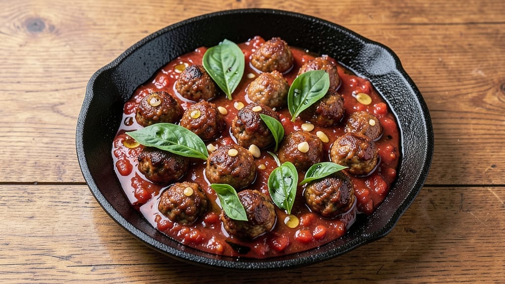 Anthony's Coal-Fired Pizza Meatball Sauce Recipe: Smoky Tomato Depth With Umami-Rich Meatballs