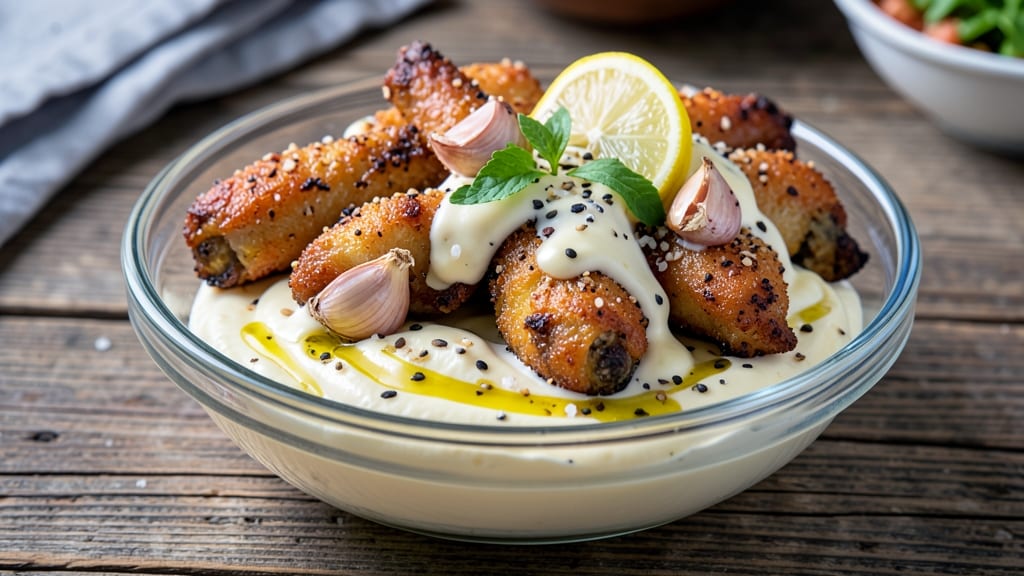Everything Wing Sauce Recipe: Spicy-Tangy Yogurt Base With Celery Crunch