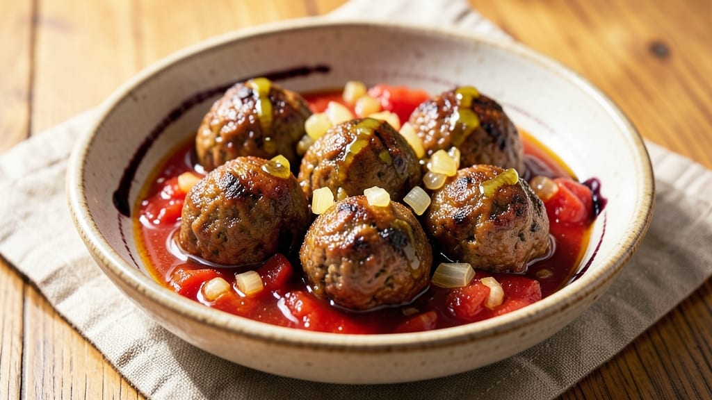Basic Meatball Sauce Recipe: Simmered San Marzano Tomato Richness
