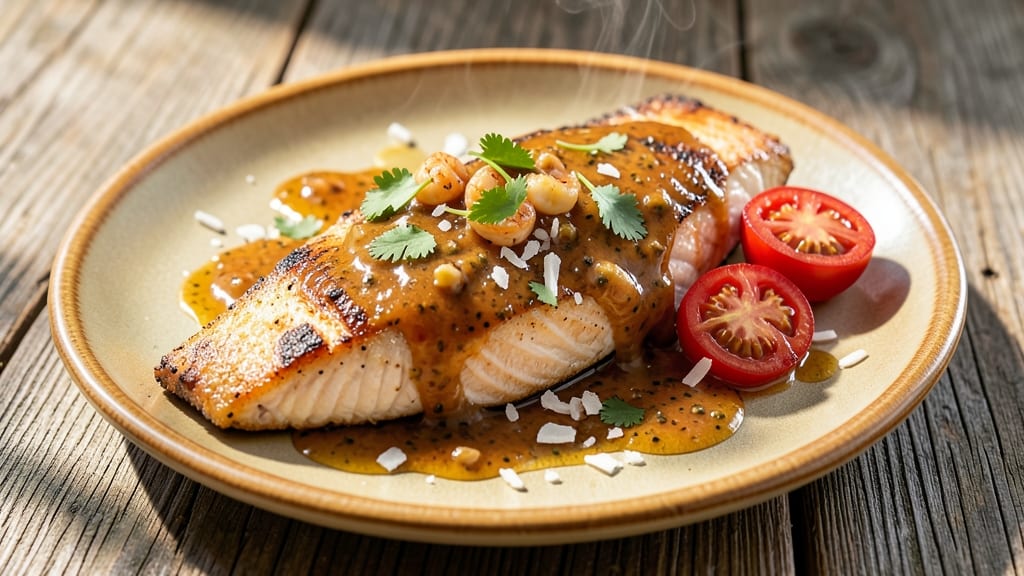 Baked Fish With Shrimp Sauce Recipe: Umami-Rich Glaze That Elevates Flaky Fillets
