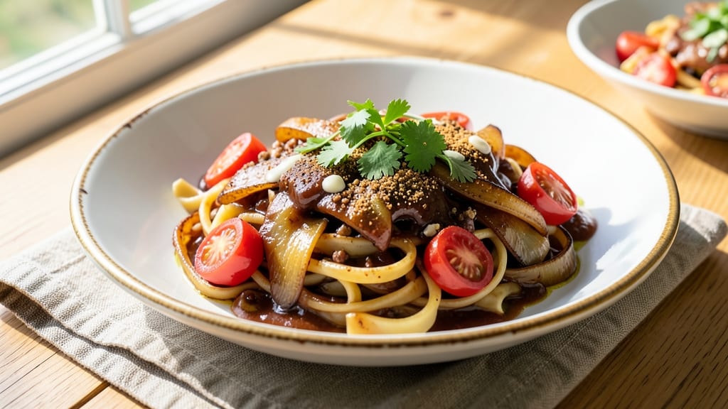 Barbecue Pasta Sauce Recipe: Smoky Tomato Base With Caramelized Onions