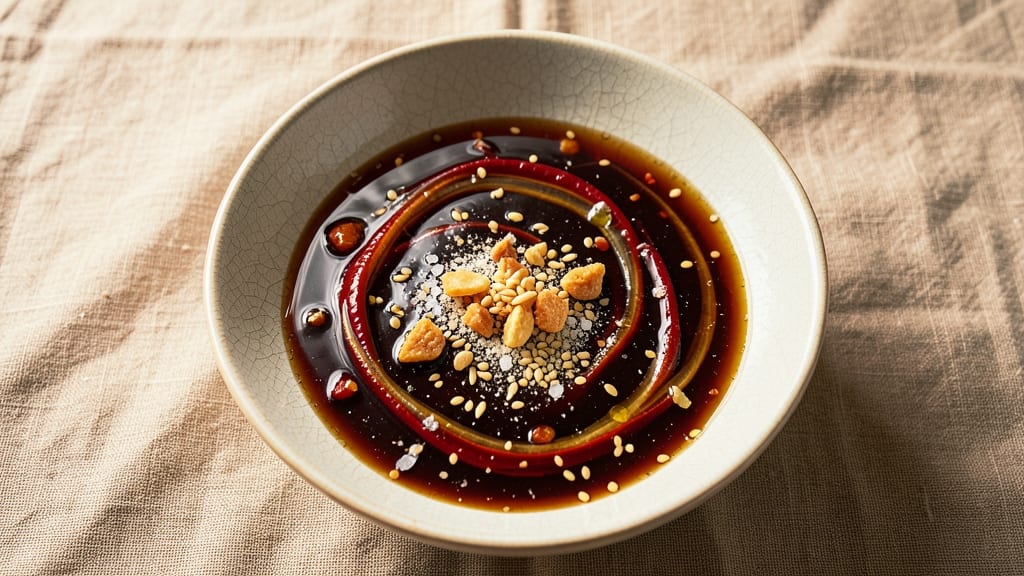 Bao Dipping Sauce Recipe: Silky Chili Oil and Black Vinegar Fusion