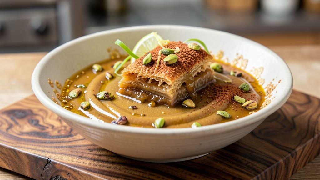 Baklava Sauce Recipe: Warm Pistachio-Honey Drizzle for Layered Crunch