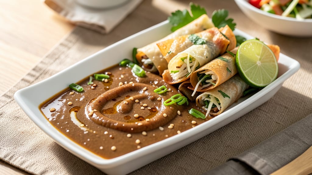 Authentic Thai Peanut Sauce Recipe for Spring Rolls: Nutty-Sweet Balance in 10 Minutes