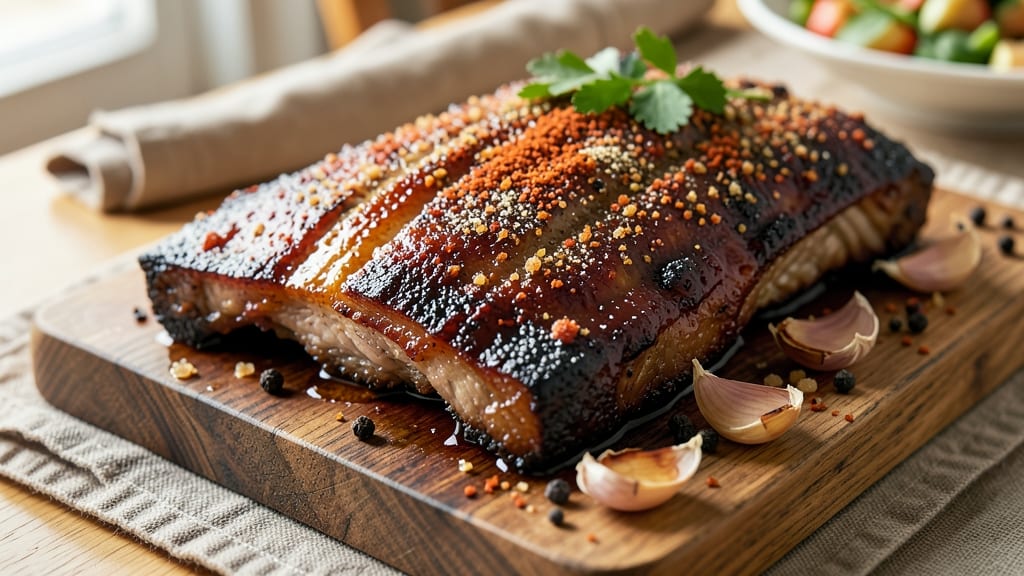 Ribs Recipe No BBQ Sauce: Dry-Rubbed Smoky Crisp With Caramelized Bark