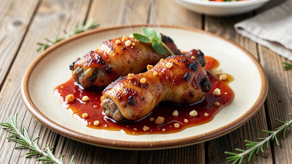 Baked Drumsticks Recipe With Sauce: Crispy Skin and Sticky-Sweet Glaze Magic