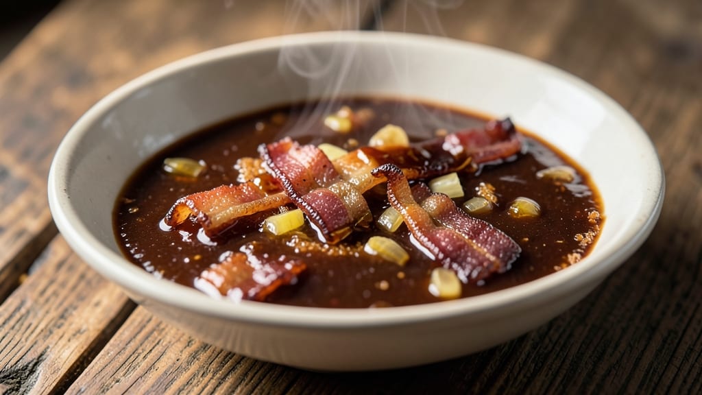 Bacon Bourbon Whiskey BBQ Sauce Recipe: Smoky-Sweet Glaze With Caramelized Depth
