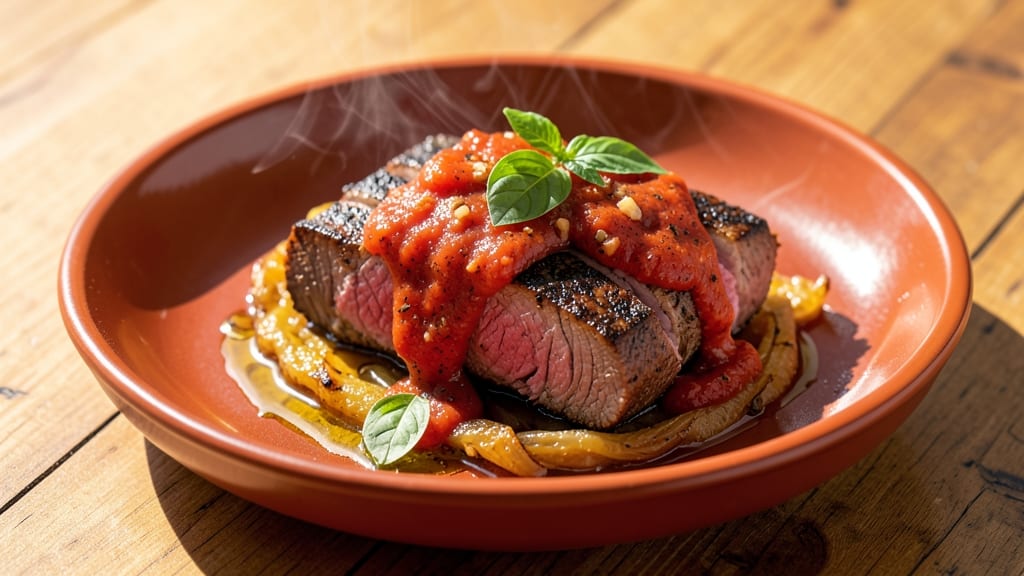 Beefsteak Tomato Sauce Recipe: Smoky Garlic-Infused Base for Pasta and Meatballs