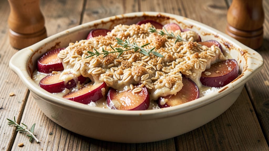 Apple Crisp Recipe with Applesauce: Warm Spiced Topping and Soft Fruit Layers